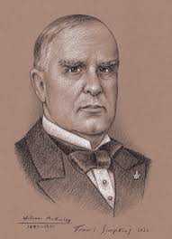 Travis Simpkins: William McKinley. 25th President of the United States.  Freemason. by Travis Simpkins