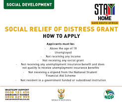 Contact the sassa customer care toll free on 0800601011. Youth Capital On Twitter Just In Minister Zulu How To Apply For The Covid 19 Social Relief Of Distress Of R350 Per Month For Distressed Individuals Is As Follows Whatsapp 0600 123