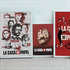 Terminamos el día con hermosos dibujos! Money Heist Characters Poster All Posters In One Place 3 1 Free