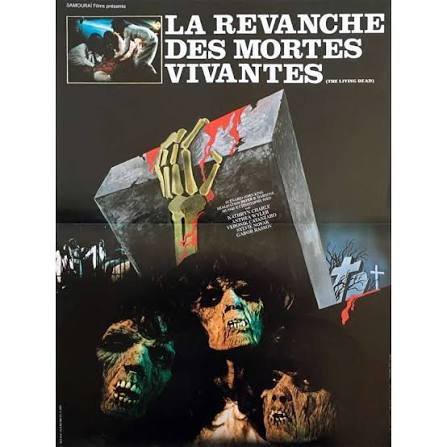 THE REVENGE OF THE LIVING DEAD GIRLS Movie Poster 15x21 in.