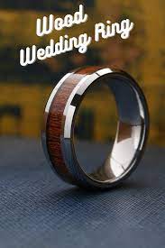 The Silver Yooper Silver Tungsten Wood Ring In 2021 Wooden Wedding Ring Wood Wedding Ring Mens Wooden Wedding Bands
