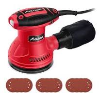AVID POWER Orbital Sander 3.0 Amp 5 Inch Electric Sander Tool 6 Variable  Speeds Random Orbit Sander for Woodworking, 7000-14000 RPM, 12 Pcs  Sandpapers
