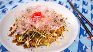 Delicious veggies meet the versatile naan bread in this quick and easy recipe for naan veggie pizza. Okonomiyaki Recipe Japanese Pizza Pancake Asian Recipes Youtube