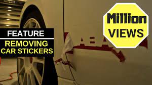 It is an effective method for separating the glue from the car without damaging the car paint in the process. How To Remove Sticker Glue From Car Paint Youtube