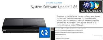 Playstation 3 Sony Releases Firmware 4 86 For Their 13 Year Old Console Hfw 4 86 Released Sen Enabler Updated Ps3hen To Be Updated Soon Due To No Kernel Changes Wololo Net