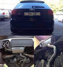 Audi S3 Exhaust System Viezu