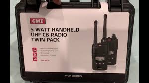 Handheld printer handheld sewing machine handheld pda uhf rfid label cordless handheld electrostatic sprayer uhf handheld handheld pofung f10 baofeng upgrade v10 2 radio uhf radio frs optional 2watts/0.5watts pofung handheld walkie talkie. Gme 5w Uhf Transceiver Tx6160tp Twin Pack Unboxing Video Youtube
