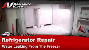 Check spelling or type a new query. Kenmore 10677292790 Refrigerator Repair Water Leaking From The Freezer Evaporator Drain Pan Appliance Video