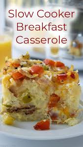 Add sausage, onions and garlic on top of hash browns. Slow Cooker Breakfast Casserole Cincyshopper