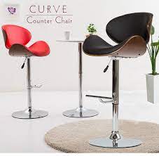 楽天市場 送料無料 バーチェア バーチェアー カウンターチェア カウンターチェアー チェア チェアー カウンター bar バー 広々座面 座面 贅沢 木目 絶妙カーブ フィット jy 1076 バーチェア カーブ イス 椅子 リビングデイ 椅子 チェア カウンター