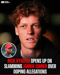 Nick Kyrgios Reveals the Reason Behind His Strong Criticism of Jannik  Sinner Amid Doping Controversy Full story 🔗 in comments