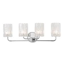 This 6 light vanity light from the west lake collection by world of crystal will enhance your home with a perfect mix of form and function. Four Light Chrome Crystal Wall Sconce Bathroom Vanity Lighting Fixture Home Garden Patterer Lamps Lighting Ceiling Fans