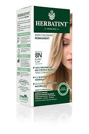 Herbatint Permanent Herbal Hair Color Gel 8n Light Blonde