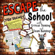 Escape Room Ela Escape The School Comprehension And Writing Activity Escape The Classroom Escape Room Writing Activities