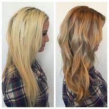 Blonde hair dyes are available in a variety of cool and warm shades designed to flatter individual skin tones. Awesome Color Job From Platinum To More Natural Blonde With Lowlights Blonde Hair Color Hair Inspiration Color Natural Hair Color