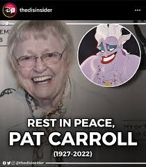 At a hospital where I used to work at as a tray-passer, I met a patient  whose name was Ursula and I joked around pretending to lose my voice. She  asked “Are