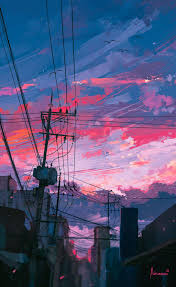 Female anime character illustration, wlop, artwork, women, digital art. Aesthetic Anime Scenery Hd Wallpapers Wallpaper Cave