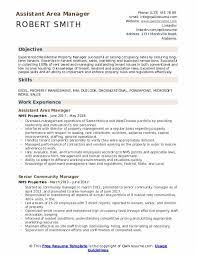 Well capable of maintaining the working order of facilities and enforcing community policies. 3. Area Manager Resume Samples Qwikresume