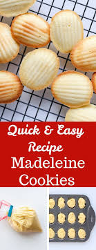 Madeleine Cookies Momsdish Quickcookies This Madeleine Cookies Are French Shell Shaped Cookies They Are Crispy Franzosische Rezepte Madeleine Dessert Ideen