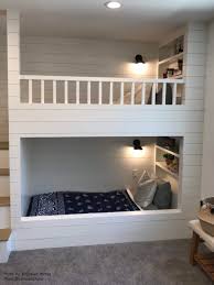 15 beautiful farmhouse kids' room interiors you need to see. Remodelaholic Get This Look Modern Farmhouse Kids Bunk Room
