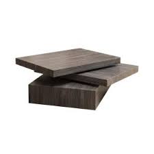 The Modernesque Rotating Coffee Table Offers A Clear Late 60 S Vibe To Any Room With A Rotating Top This Table Is M Coffee Table Noble House Coffee Table Wood