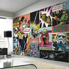 Fresque Numerisee Star Wars Star Wars Zimmer Star Wars Malerei Kinder Wandmalereien