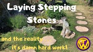 See more ideas about french drain, yard drainage, drainage solutions. Laying Stepping Stones The Teresa S World Way Youtube