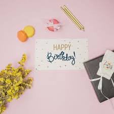 Download Happy Birthday Mock Up With Invitation Card And Flowers For Free In 2020 Happy Birthday Greeting Card Party Invite Template Elegant Birthday Invitations