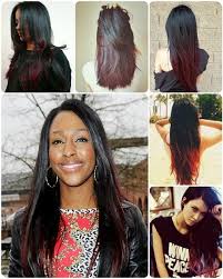 How do you lighten your hair without using bleach? Easy And Best 10 Dip Dye Ombre Color Hair Ideas Without Bleach At Home Hair Color For Black Hair Ombre Hair Extensions Ombre Hair