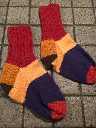 Maybe you would like to learn more about one of these? Anatomy Of A Sock Hand Knitted Socks Warm Colors Etsy