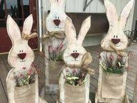 Zur klassischen osterdeko gehören filigrane osterhasenfiguren aus holz. Die 91 Besten Ideen Zu Osterdeko Aus Holz Osterdeko Osternest Basteln Ostern Basteln Holz