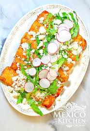 Red Enchiladas Recipe Receta De Enchiladas Rojas Easy Delicious Recipe Red Enchiladas Mexican Food Recipes Recipes