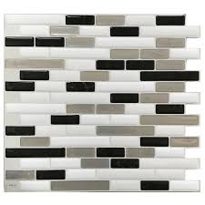 These are the top kitchen backsplash tile trends for 2021. Tack Tile Peel Stick Vinyl Backsplash Tiles 3 Pk At Menards