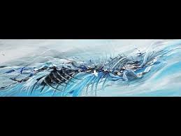 Abstract Easy Black And White Acrylic Painting Acrylmalerei Nur 3 Farben Abstract Painting 3 Acrylics Black And White V149 Youtube Abstract Painting Abstract Abstract Painting Acrylic