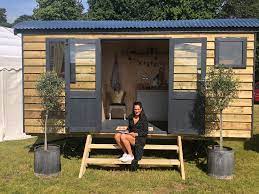 If you are not sure about whether you will need to use your shepherds hut as an office yet, our basic hut models start at just £5,000 plus vat and can easily be converted into an office space is entirely possible at a later date. Maxi Shepherds Hut Philip Hall Timber
