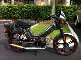 Garage Build The Fly Custom Moped Moped Motorcycle Moped