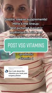 Essential Gastric Sleeve Supplements for Bariatric Patients