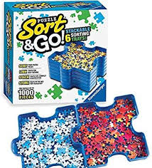 Maybe you would like to learn more about one of these? Amazon Com Ravensburger Sort And Go Jigsaw Puzzle Accessory Sturdy And Easy To Use Plastic Pu Jigsaw Puzzle Accessories Flower Jigsaw Puzzles Jigsaw Puzzles