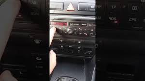 The radio must be switched on for 2 hours before it will allow another entry of code. Audi Concert Radio Code 11 2021