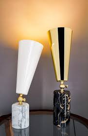 Vox Table Lamp By Tato Dreamed And Made In Italy Designed By Lorenza Bozzoli Available Thru Roche Bobois Table Lamp Satin Brass Lamp