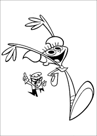 Dexter S Laboratory Coloring Pages 10 Coloring Pages For Kids Coloring Pages Poppy Drawing