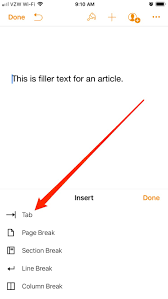 See full list on edu.gcfglobal.org How To Tab On An Iphone In Pages For Proper Indentation