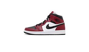 Jordan 1 high zoom air cmft pink glaze (w) lowest ask. Buy Nike Mens Air Jordan 1 Mid Chicago Black Toe Basketball Sneakers 10 At Amazon In