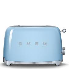 Tostador Smeg Tsf01pbeu Estetica Anos 50 Tostadora Tostadora Smeg Electrodomesticos