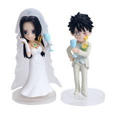 Animation Art Characters Anime One Piece Character Cake Toppers Wedding Birthday Party Decor Random Japanese Anime Collectibles
