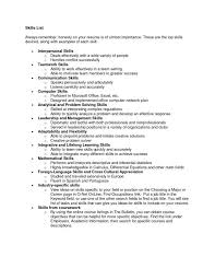 Skills List Resume Resume Ideas Resume Skills List List Of Skills Resume Skills