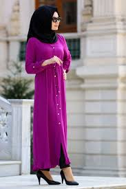 Neva Style Plum Color Hijab Tunic 21040mu Neva Style Com