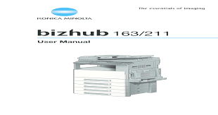 Konica minolta is committed to environmental preservation and we are working to reduce any environmental impact from our products throughout their entire life cycle. Bizhub 163 211 Um Copy En Central European Bizhub 163 211 7 Utility Mode Copy Mode Parameters 7 1 Utility Mode 7 3 Pdf Document