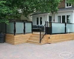 Check out our tint samples and see if tinted glass might be a good fit for your next project. Frosted Glass On Iron Railing Products Fence All Ottawa On