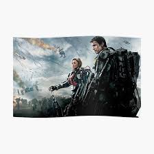 I am quite a tv series & movies addict, so of course i follow some websites and blogs related to these interests to keep up to date. Poster Edge Of Tomorrow Redbubble